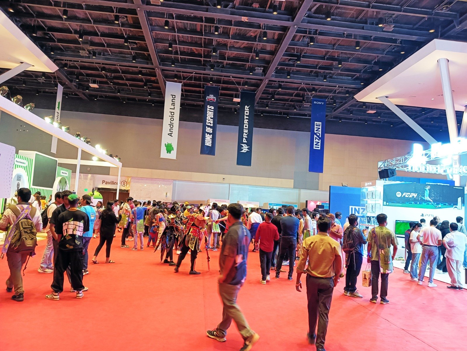 Exhibition Hall Venue Branding