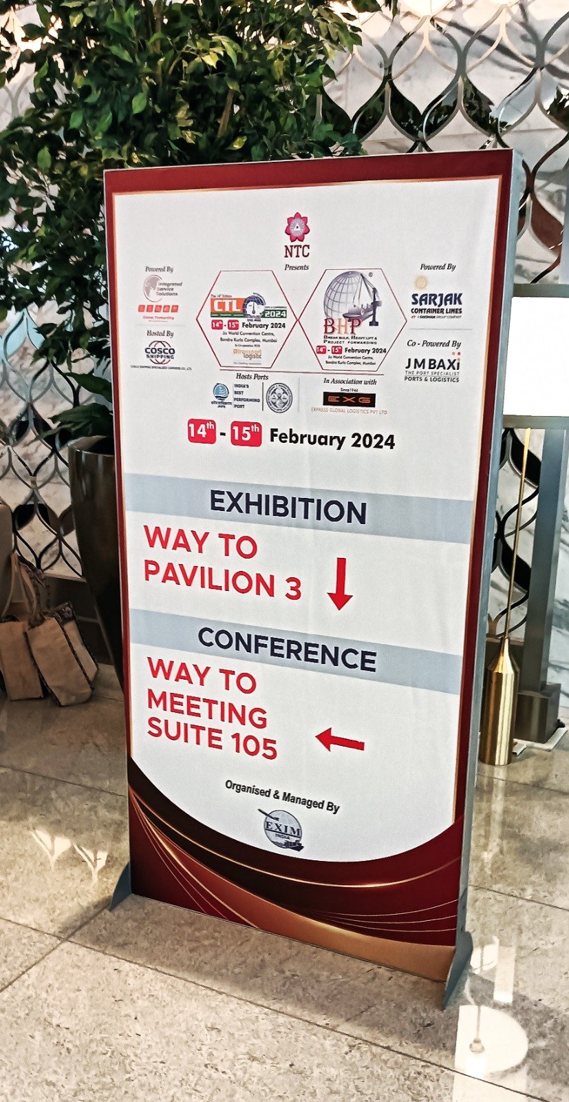 Directional Standee